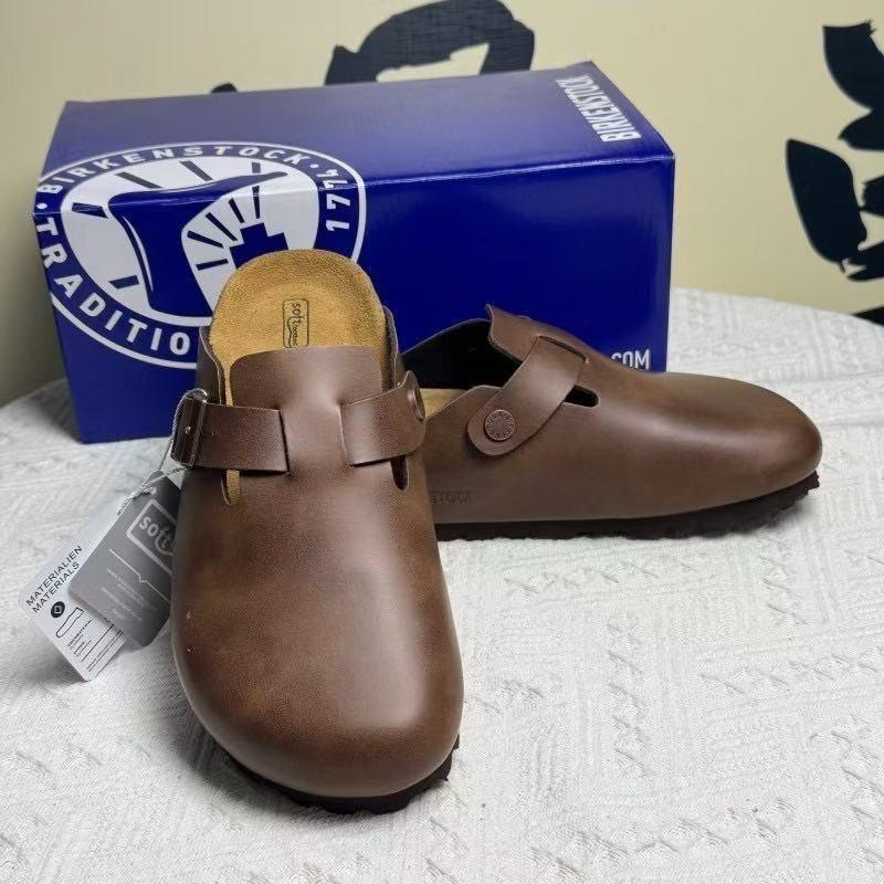 NEW Birkenstock Boston Smooth Suede Oiled Leather Narrow Unisex Size 35-46