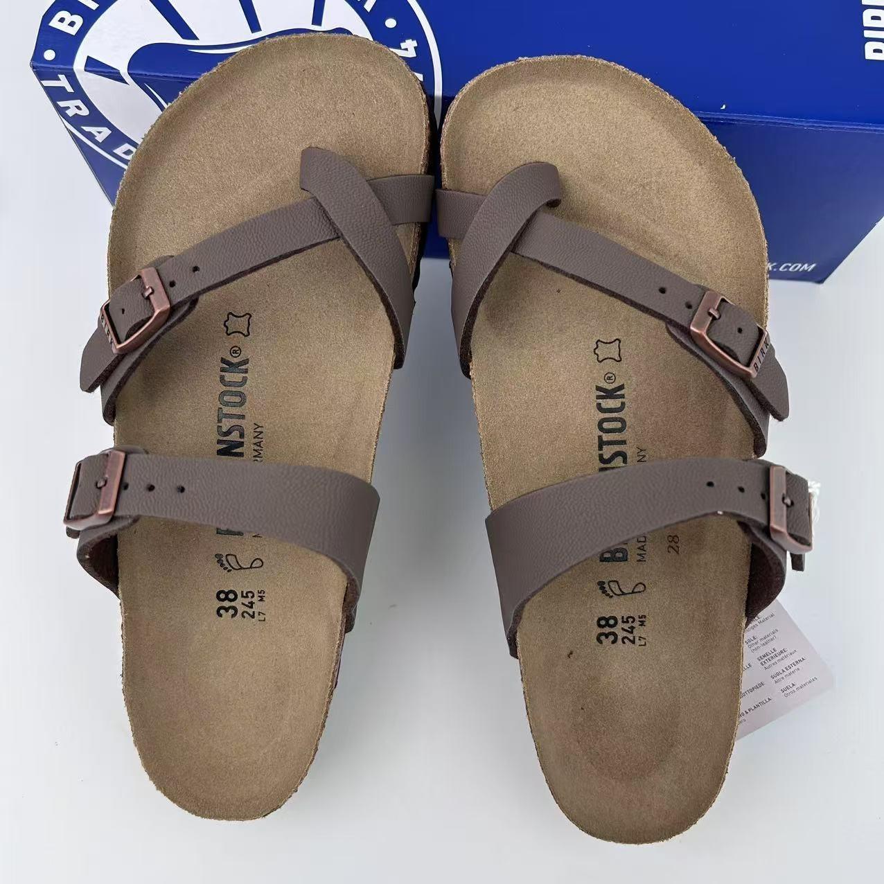 New Birkenstock Mayari Mocha Birkibuc Women’s Sandals Wide EU37/38/39/40/41