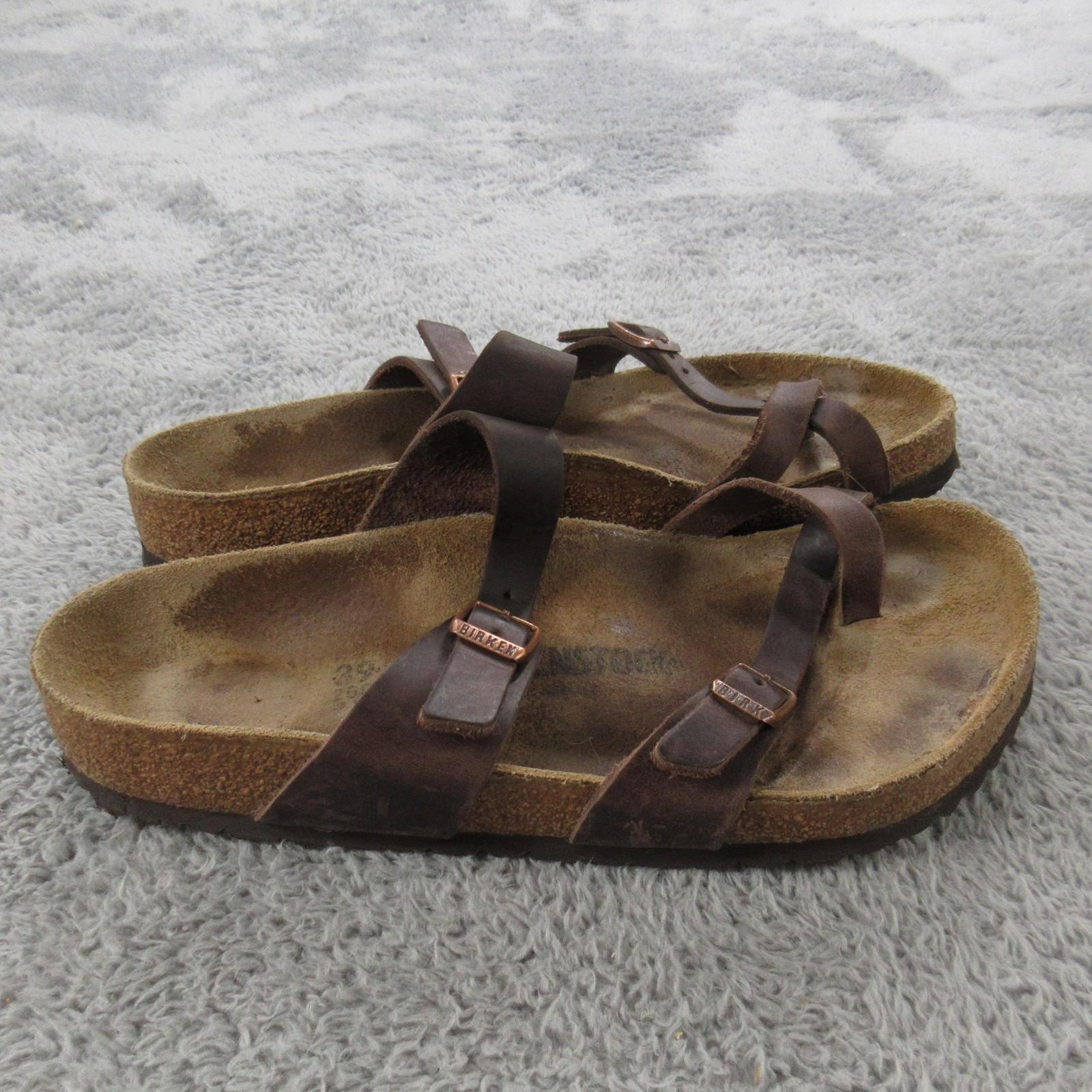 Birkenstock Mayari Sandals Womens Size 8 EU 39 Cork Footbed Made in Germany