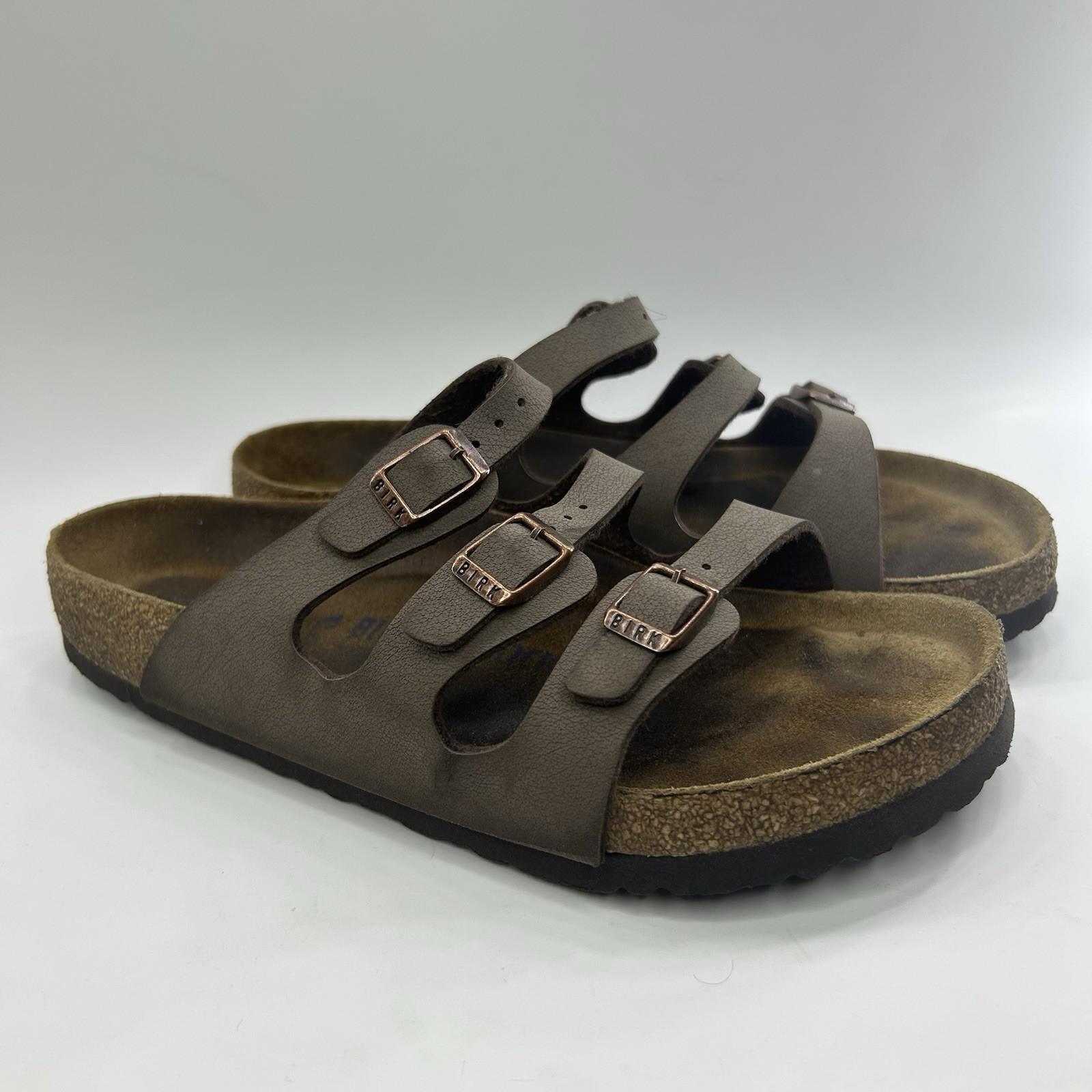Birkenstock Florida Soft Footbed Sandal EUR 39 US 8 Habana Oiled Leather Comfort