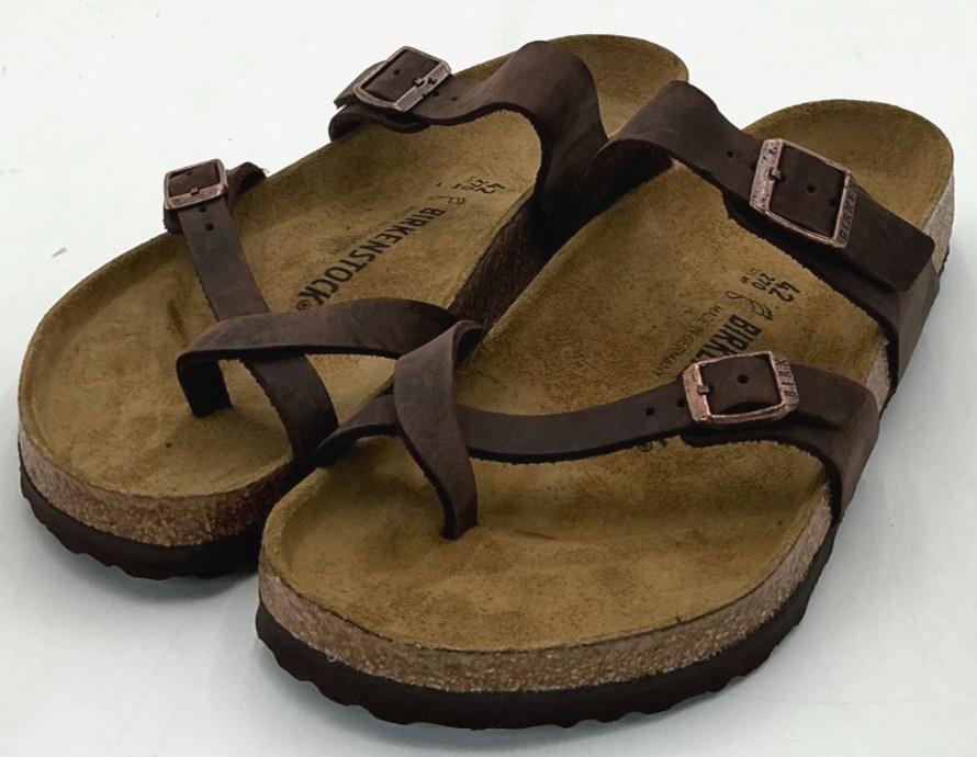 Birkenstock Mayari Women’s Size 11 US 42 EU Brown Leather Sandals NWOB