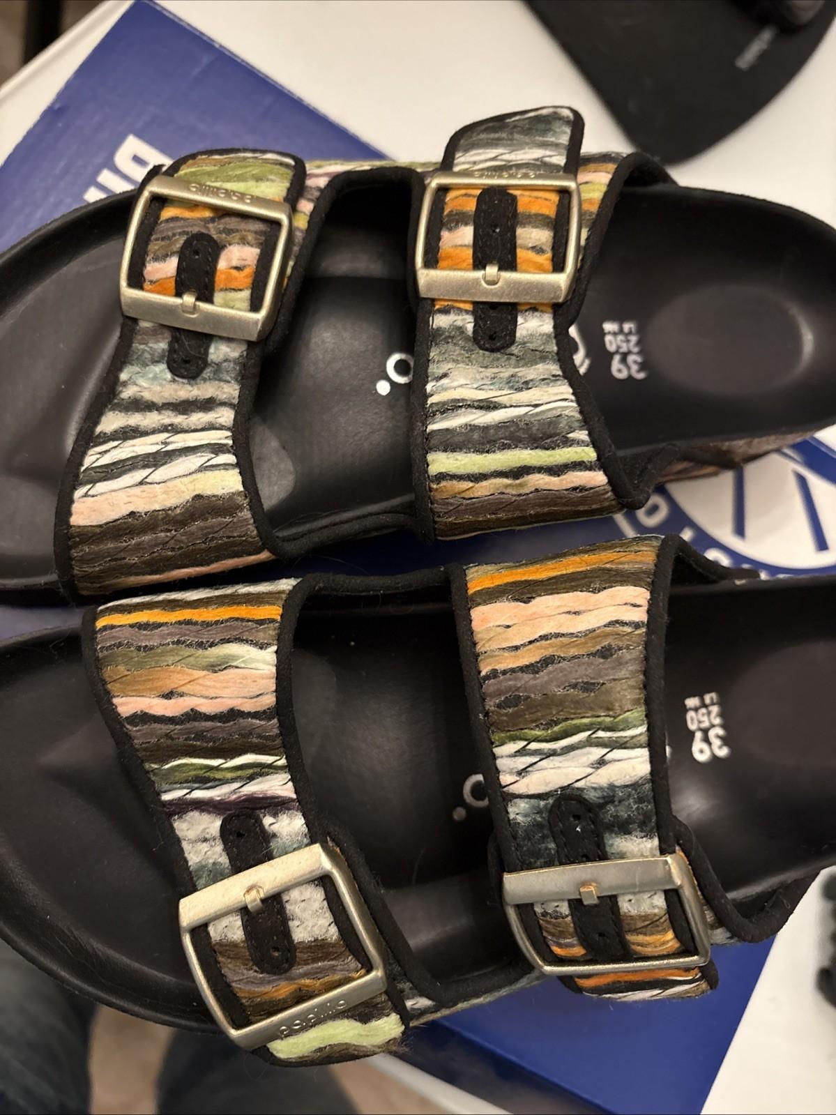 Birkenstock Arizona Papillio French Piping Multi Textile 39