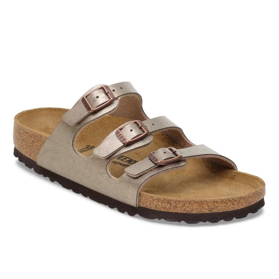 BIRKENSTOCK Florida Birko-Flor in Graceful Taupe