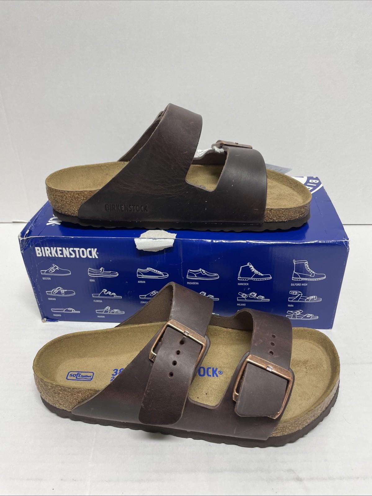 New Birkenstock Arizona BS Habana Regular Fit Soft Footbed Sandal -7/5