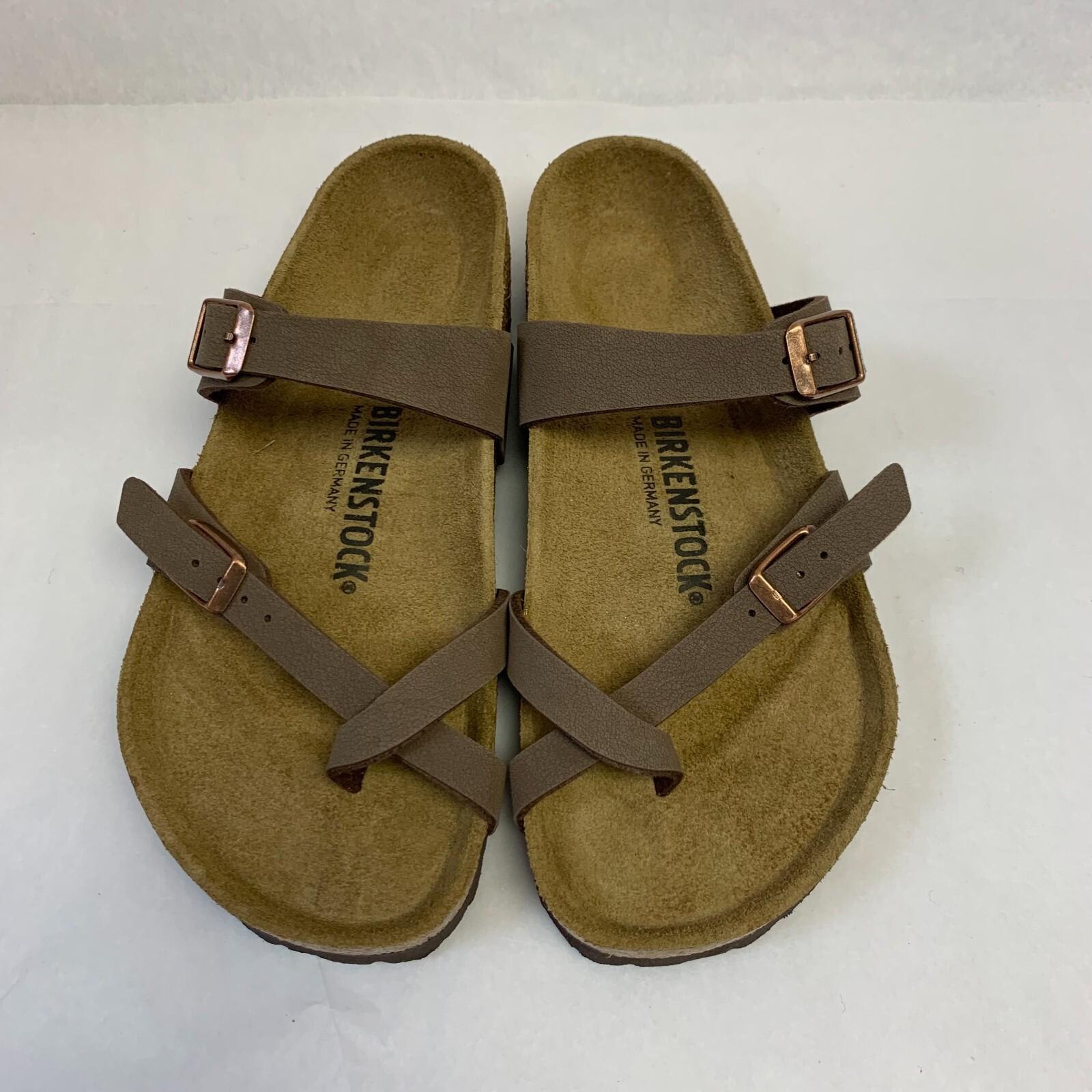 Birkenstock New without Box Mayari Mocha Birkibuc Narrow Width – Select Size