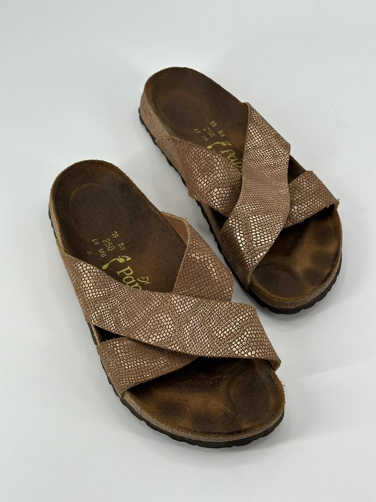 Birkenstock Papillio Sandals Slides Cross Strap Unisex M’s 6/W’s 8