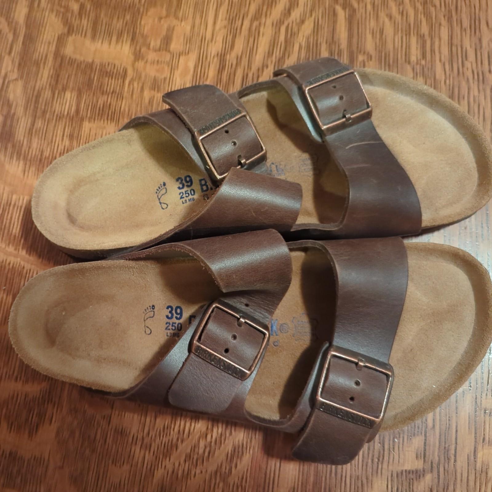 Birkenstock Arizona Soft Footbed Women’s Sandals – Brown, EUR 39