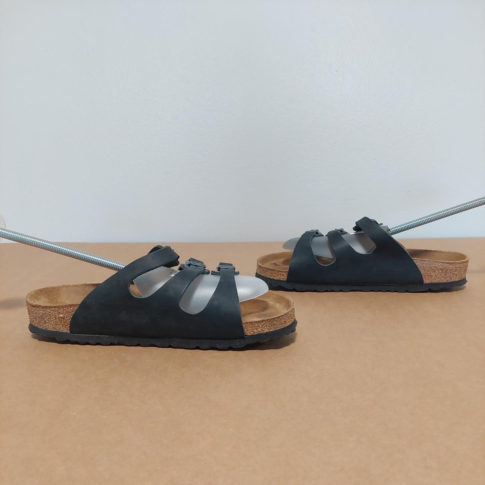 Birkenstock Florida Tripple Strap Birko-Flor Soft Footbed  SIZE 8 (L8 M6) EU 39