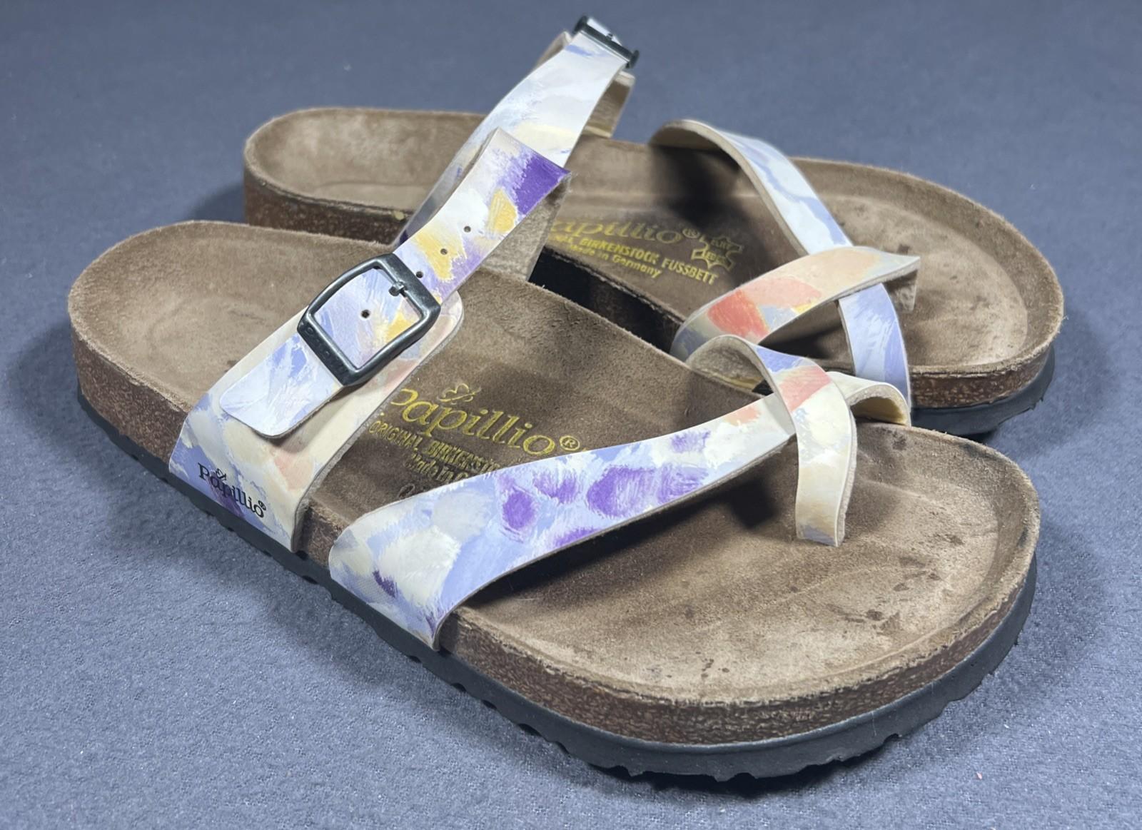 Papillio by Birkenstock Mayari Sandals Womens 38(7 USA) Multicolor Birks Comfort