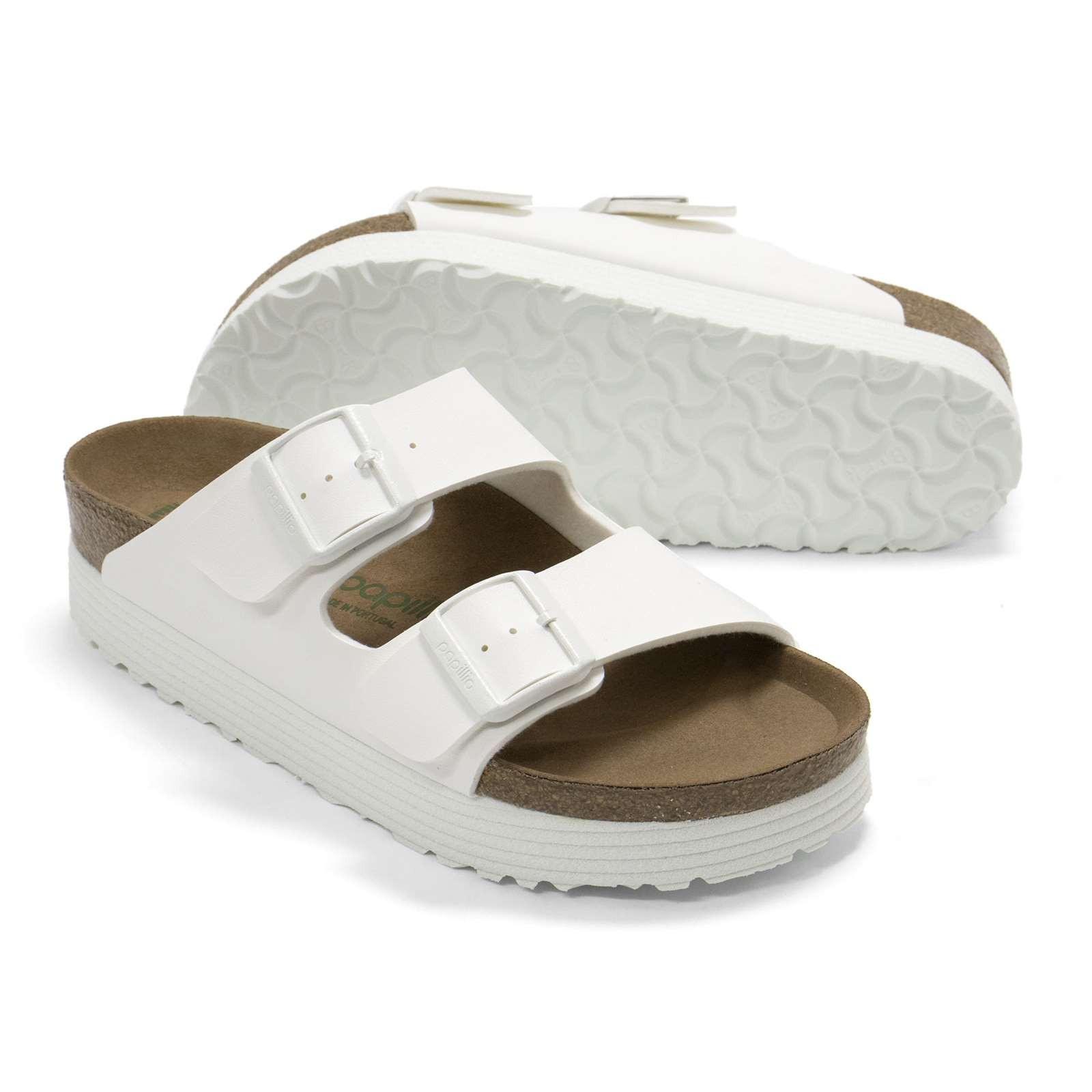 Women Birkenstock Papillio Arizona Platform Slide Sandals  NEW