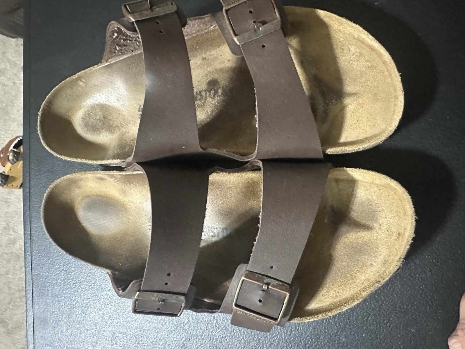 Birkenstock Arizona Mocha Sandals Wide Size 46/13