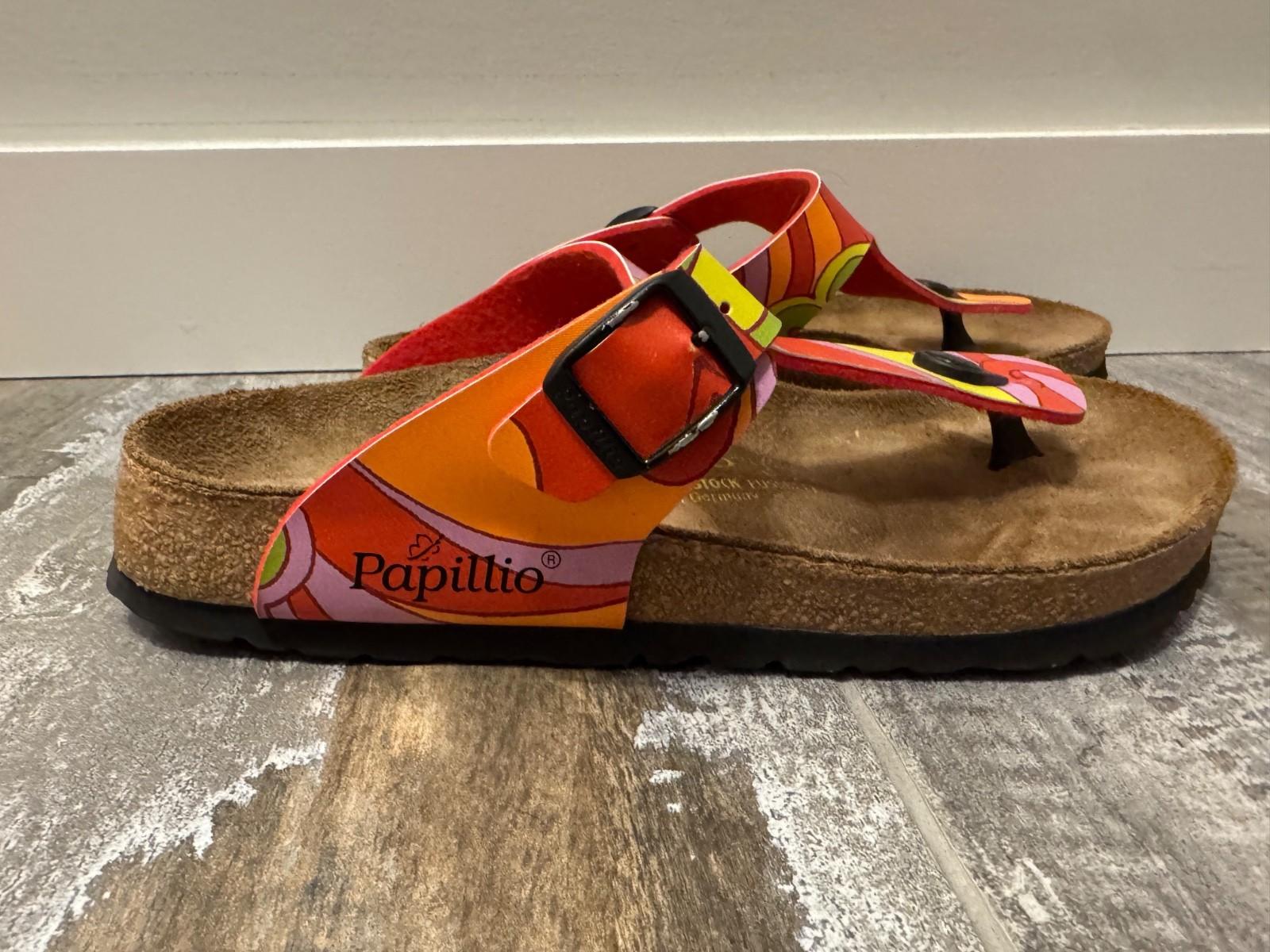 Papillio Birkenstock Gizeh Sandals Women’s US 7.5 Cork