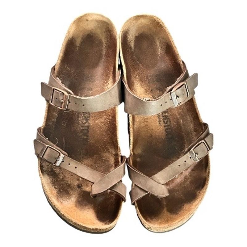 Size 40 (US 9) Narrow Women’s Birkenstock Mayari Mocca Well-Loved Sandal