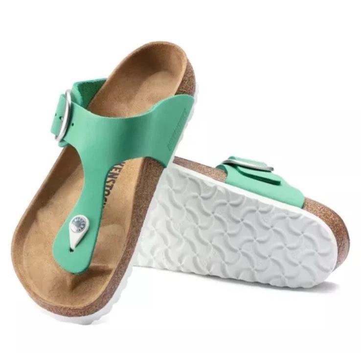 Birkenstock Gizeh Big Buckle Jade Green EU 36 US 5