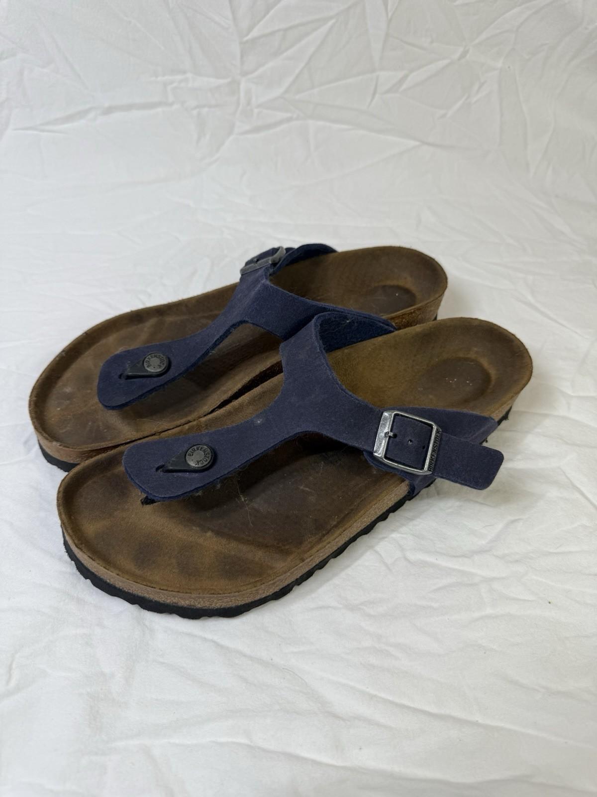 BIRKENSTOCK  Gizeh Birko-Flor Sandal Size 42 Regular / Women’s 11 Habana Thong