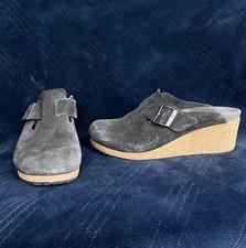 Birkenstock Papillio Fanny Wedge Clog Womens 9.5 – 10 EU 41 NARROW Suede