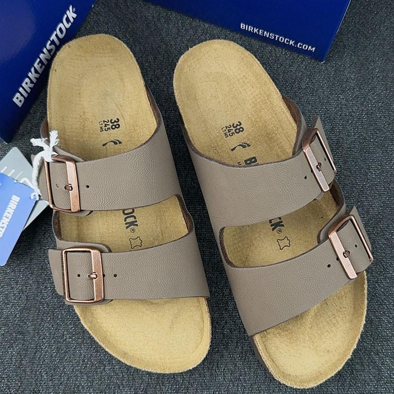 Birkenstock Arizona Mocha Birkibuc Leather Casual Unisex’s Sandals Size 37-45