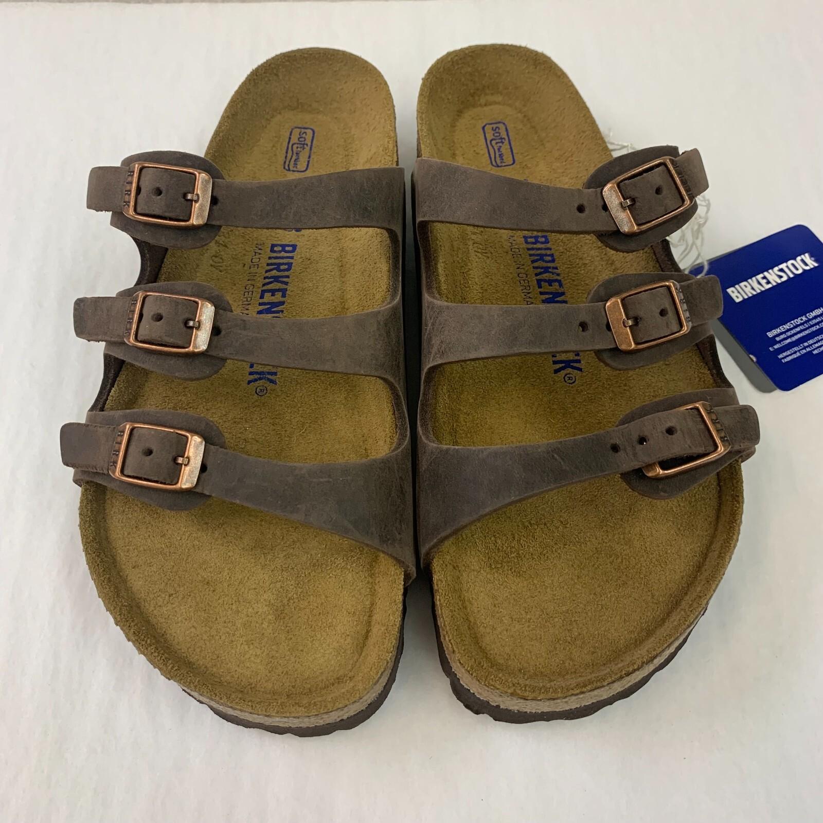 Birkenstock New w/ Box Florida Habana Waxy Soft Footbed Regular Select Size