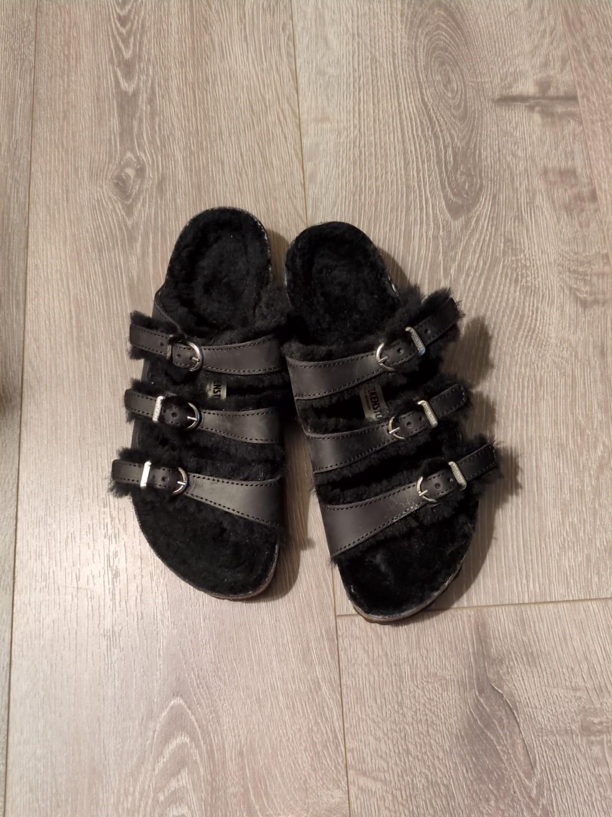 Birkenstock Florida Shearling Oiled Leather Women’s 38