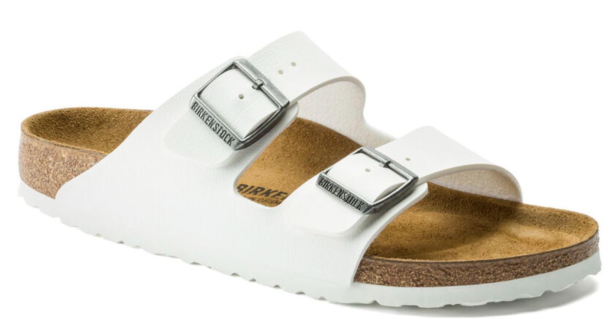 Birkenstock Arizona Narrow Fit Birko Flor White 0051733 US Men’s 11 EU 44