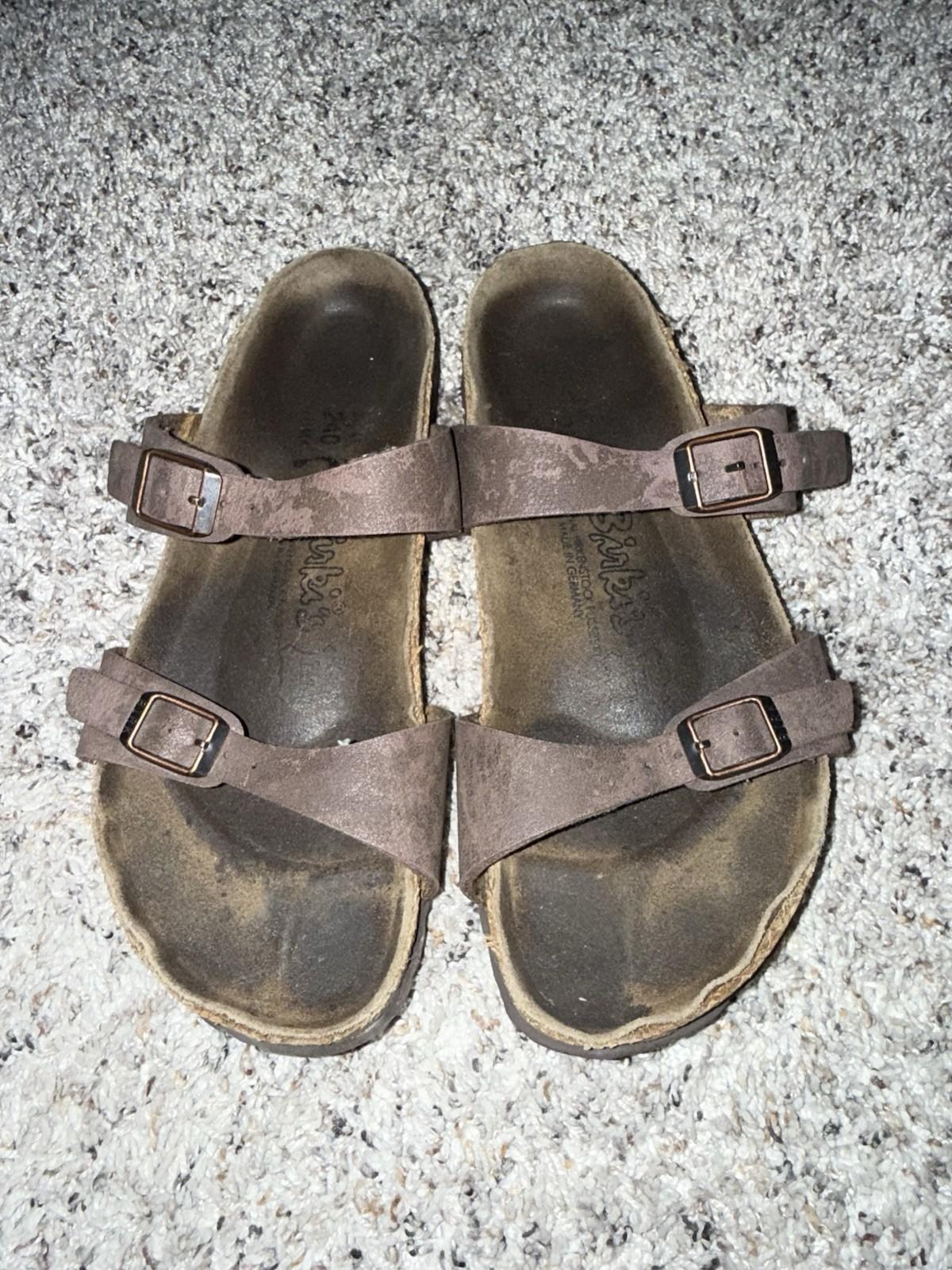 Birkenstock Mayari Sandals Women’s Size 37 EU 6 U.S. Brown Toe Loop