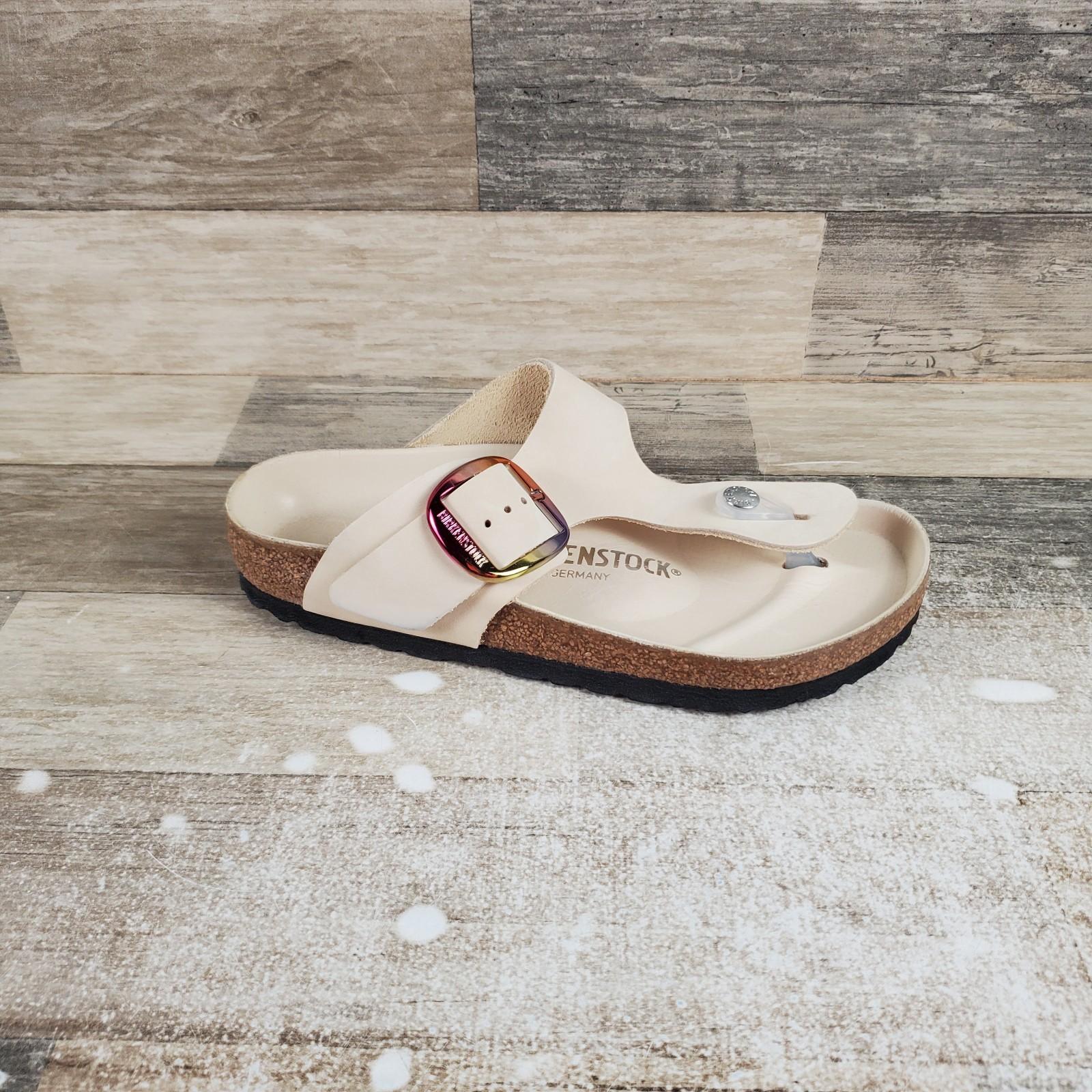 Birkenstock Gizeh Sandals Womens Sz 5 Thong Toe Sandal