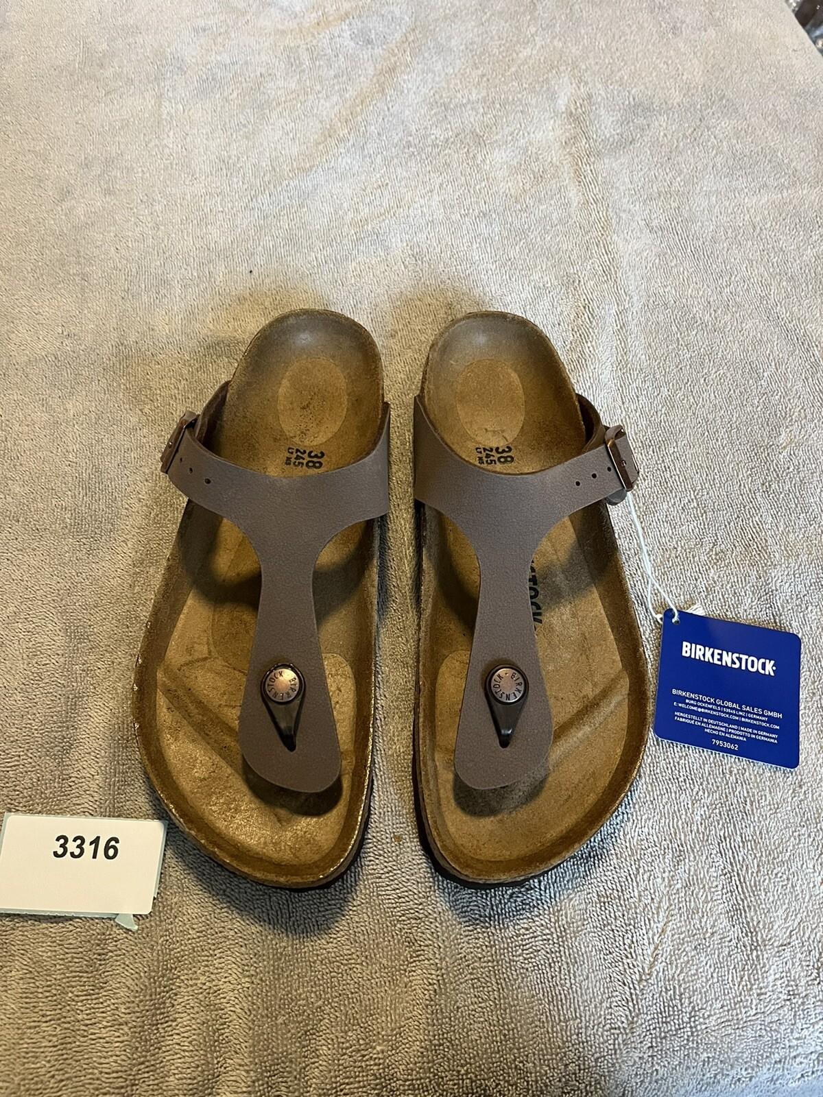 NEW Birkenstock Gizeh | Mocca | EU 38 | US 7L/ M5 | NARROW Fit