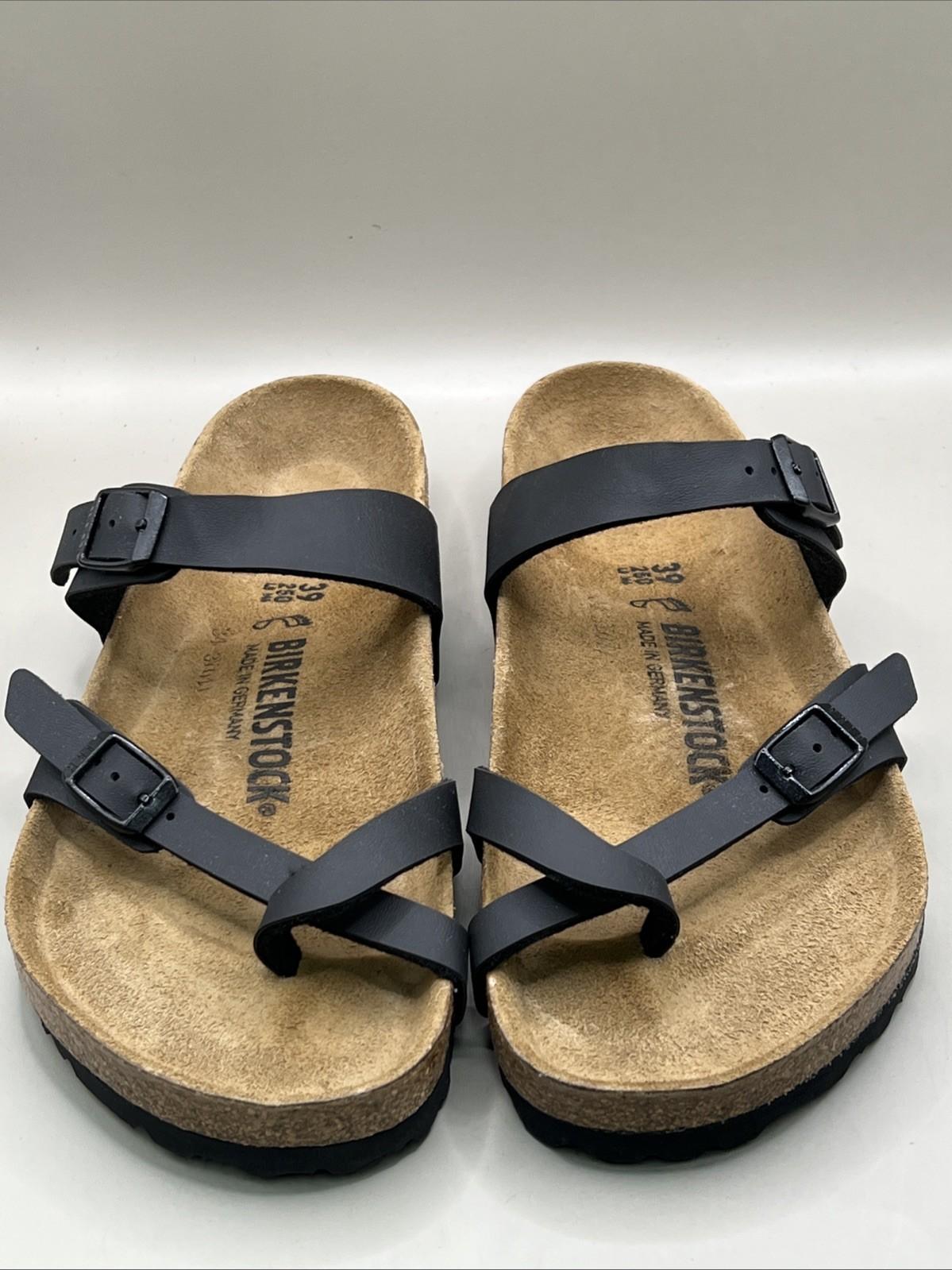 Birkenstock Mayari Birkibuc Women’s Casual Sandals Black 39