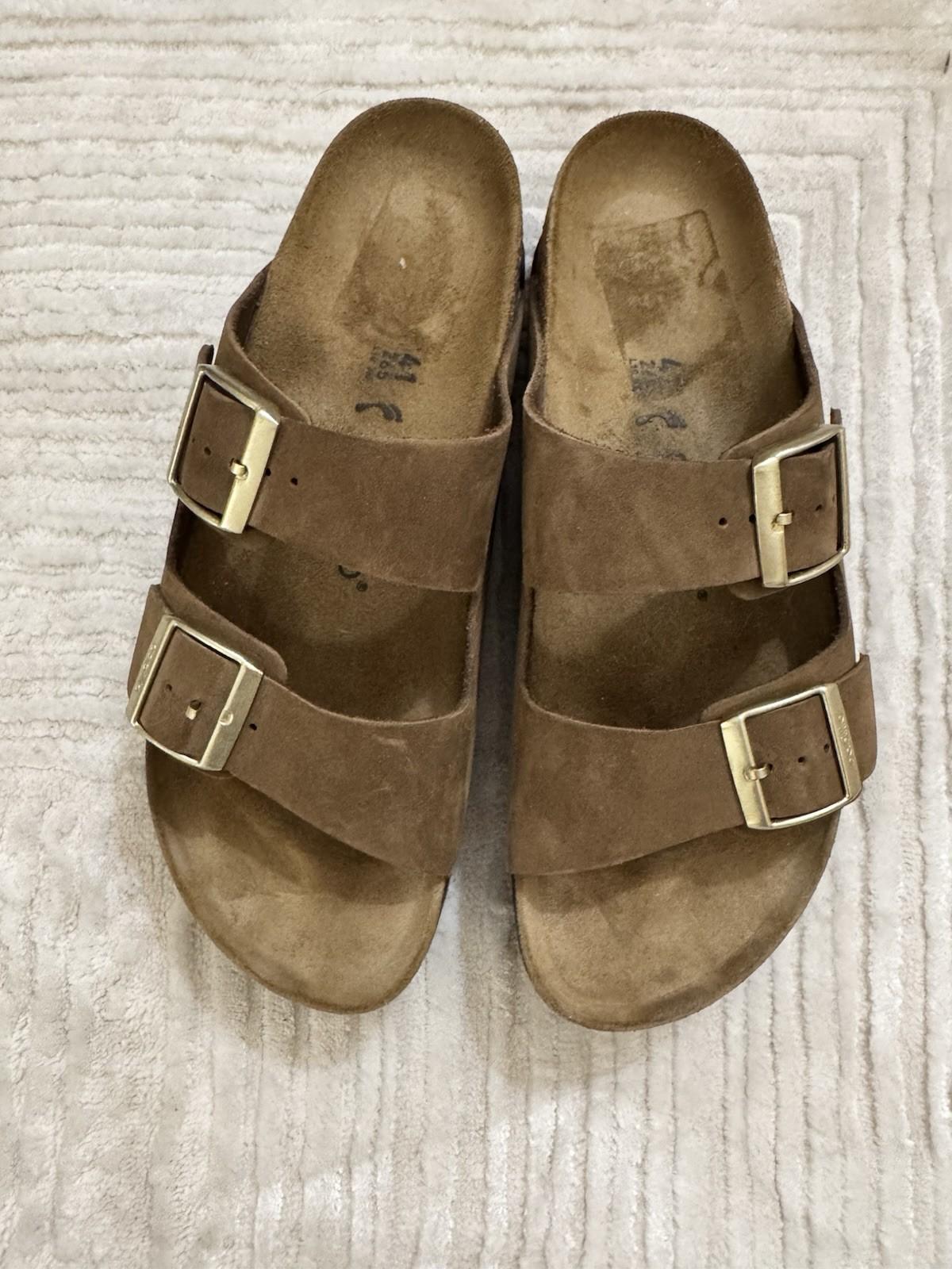 Birkenstock Papillio Arizona Flex Platform sandals Size 41 Worn Once