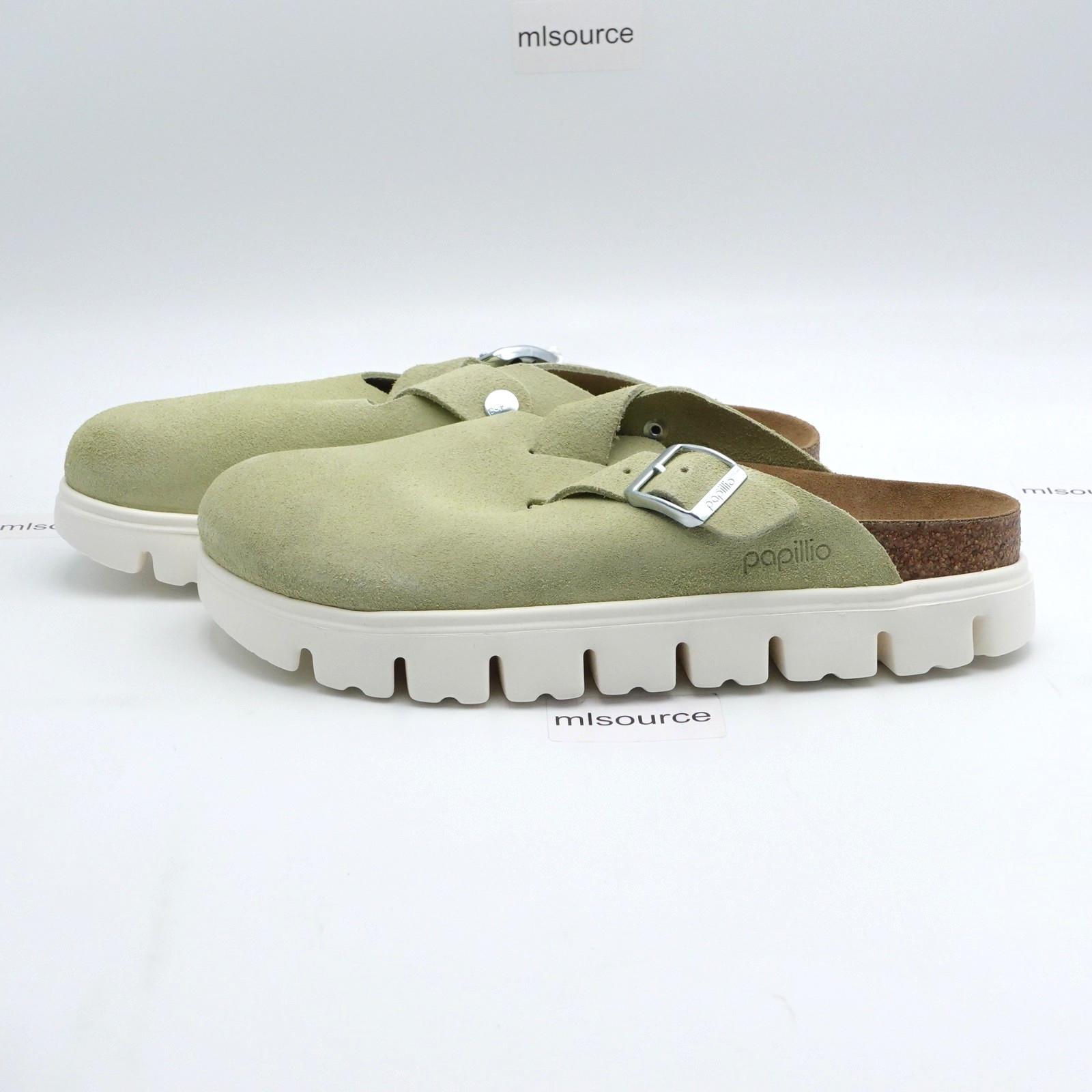 Size 10-10.5 US / EUR 41 Women’s Birkenstock Papillio Boston Suede Chunky Clogs