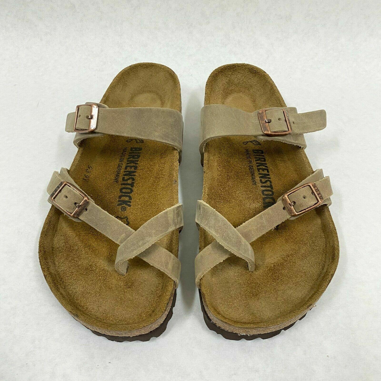 New w/o Box Birkenstock Mayari Tobacco Brown Regular – Select Size