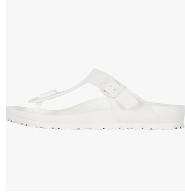 Birkenstock Gizeh EVA Regular Fit White ~ US Men’s 7 Women’s 9 EUR 40