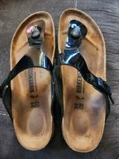 Birkenstock Gizeh Size 9 Black Sandal