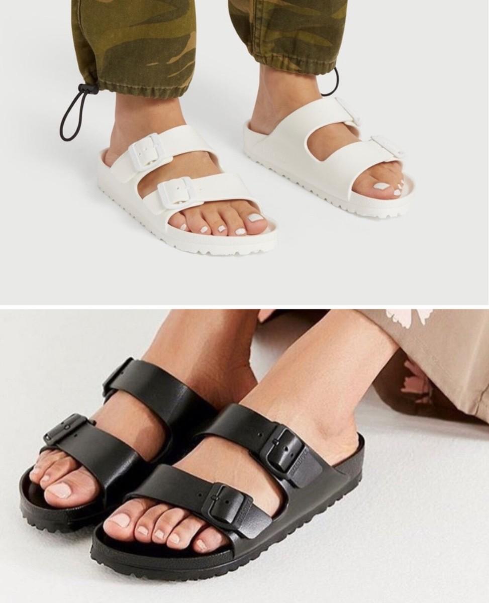 Birkenstock Arizona Eva Sandals Women’s size NWB two color narrow fit lightweigh