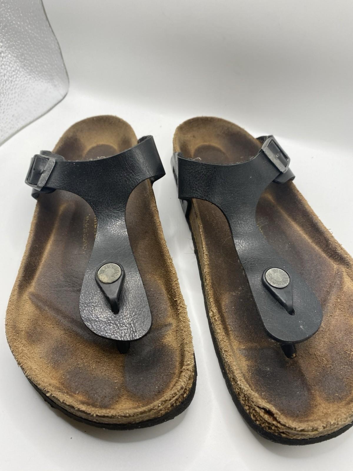 Birkenstock Gizeh Birko-Flor Sandal for Women, Size 8