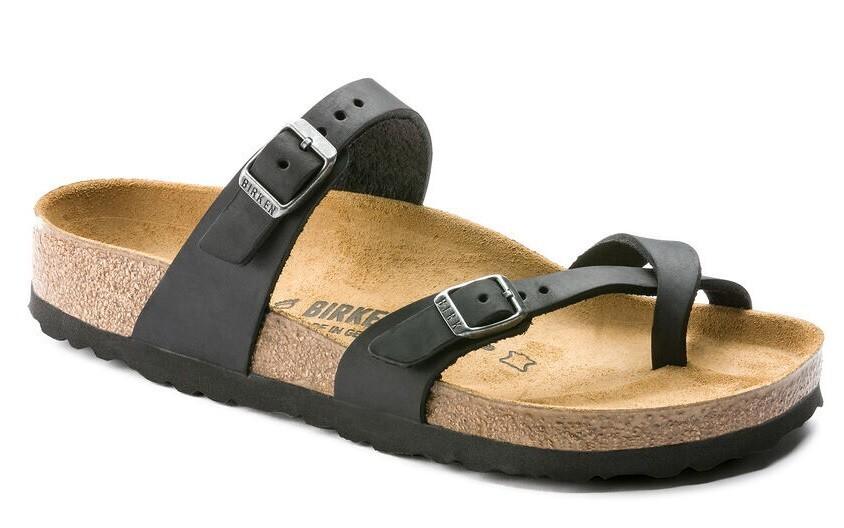 Birkenstock Mayari Regular Fit Leather Black 0171481-42 US M 9 W 11 EU 42