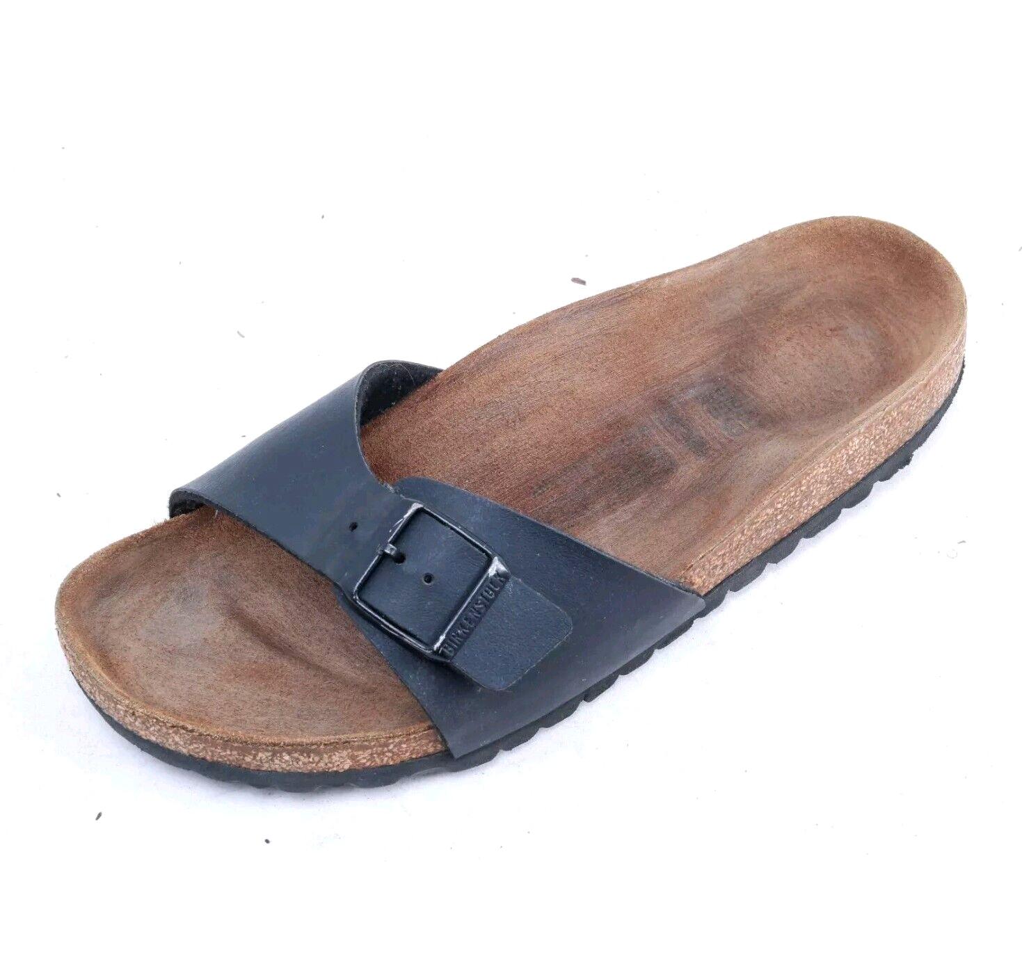 Birkenstock Madrid Sandals Shoes Synthetic Birko Flor Women’s 39 Us 8