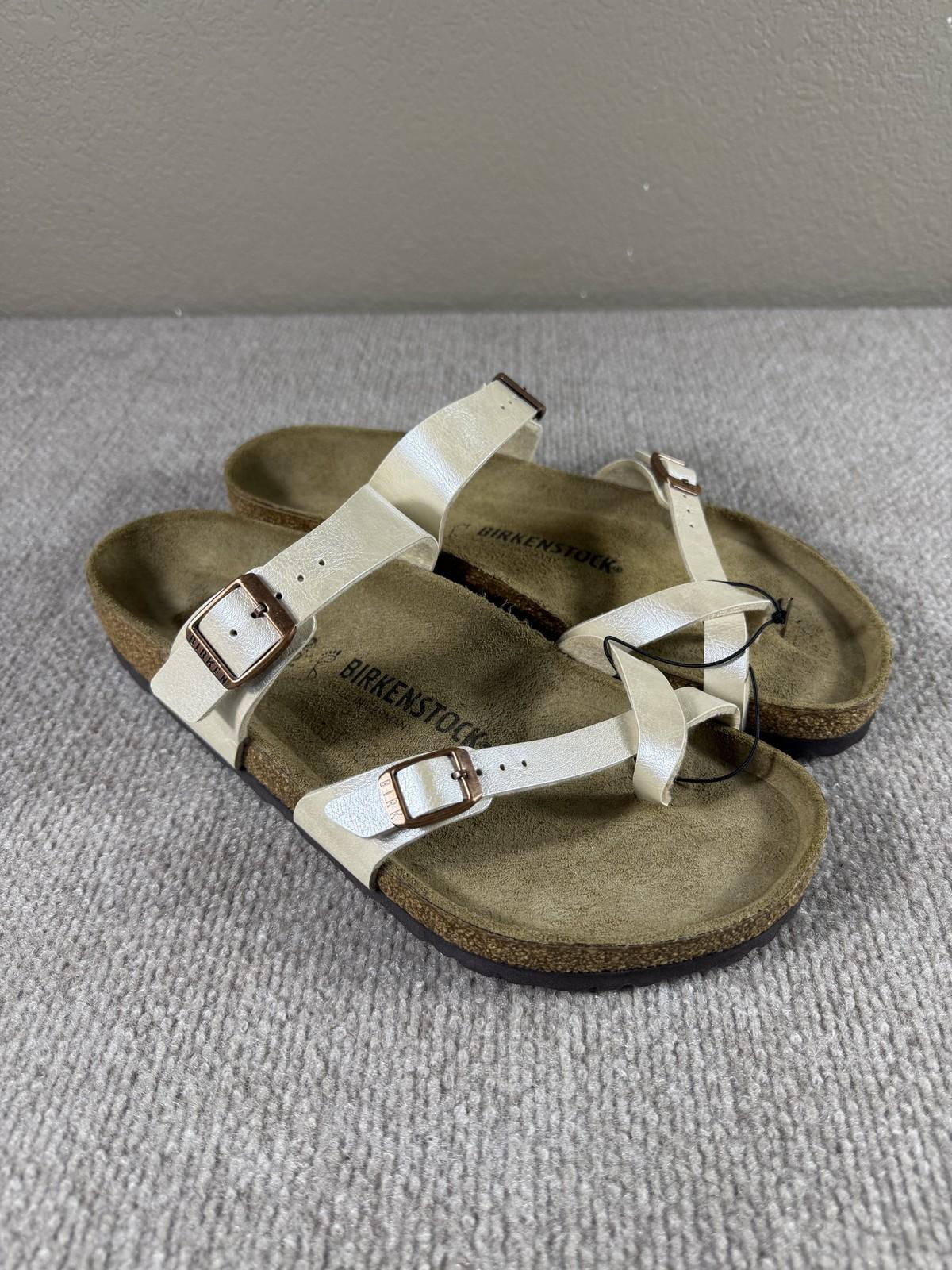 Birkenstock Mayari Shoes Womens Size 11 Sandals Slip On Cork Footbed Comfort