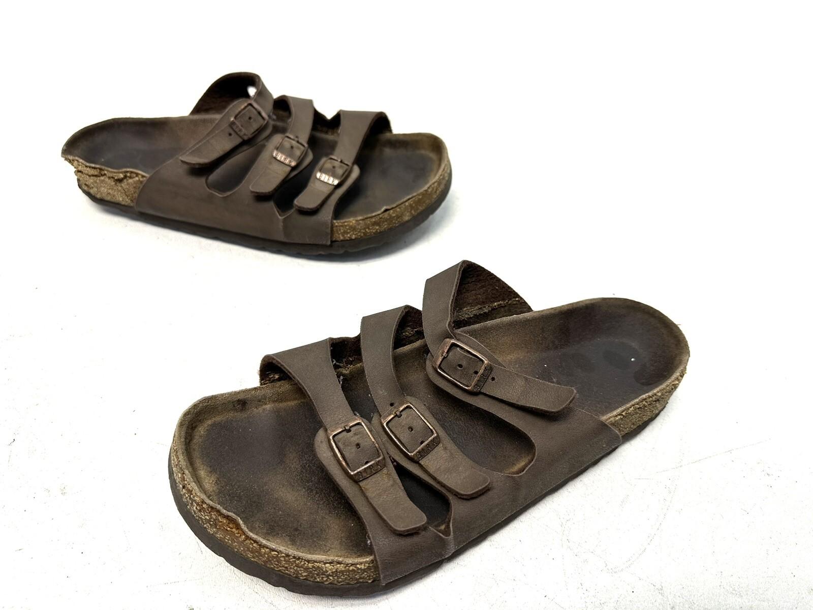 Birkenstock Florida Soft Footbed Leather Sz 39 Or Women’s 8
