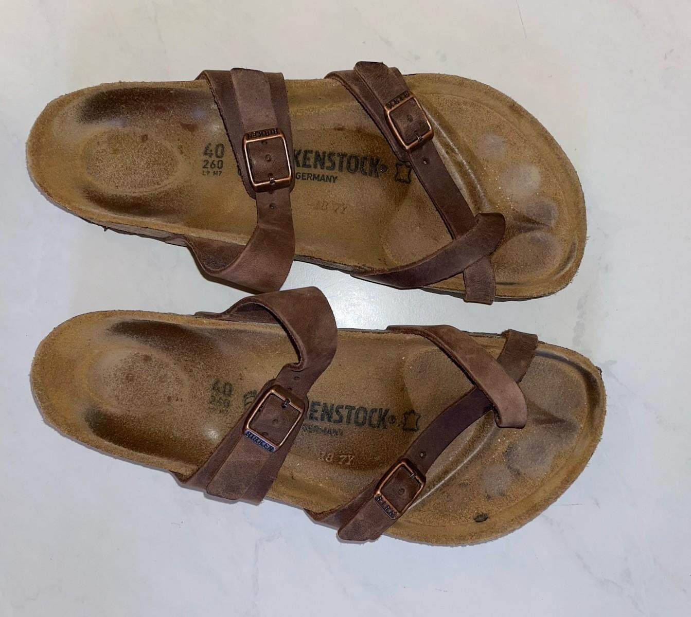 birkenstock mayari 40 brown suede Women’s 9 GOOD CONDITION/ CLEAN