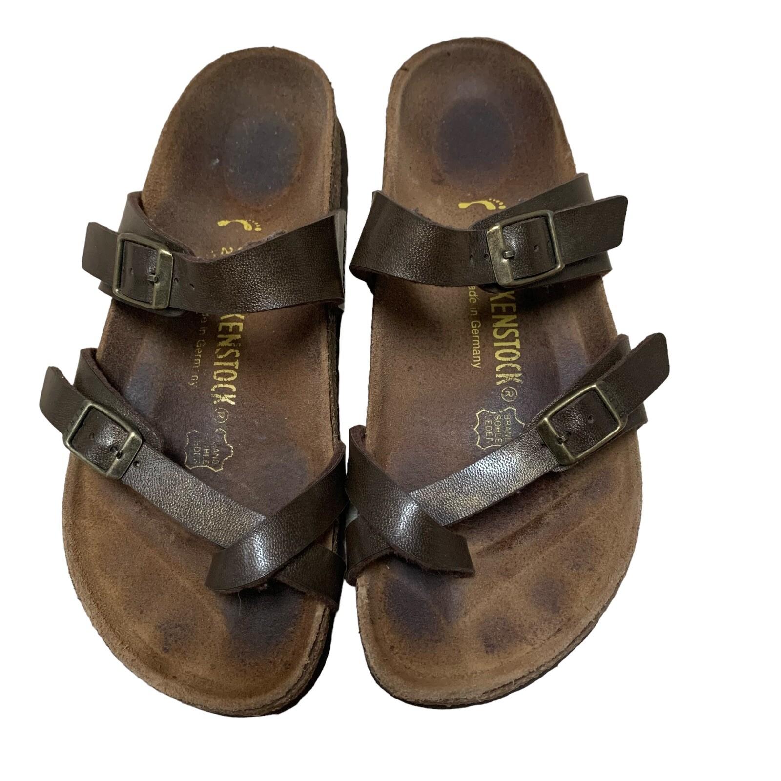 Birkenstock Mayari Brown Sandals Women’s Size EU 37 US 6