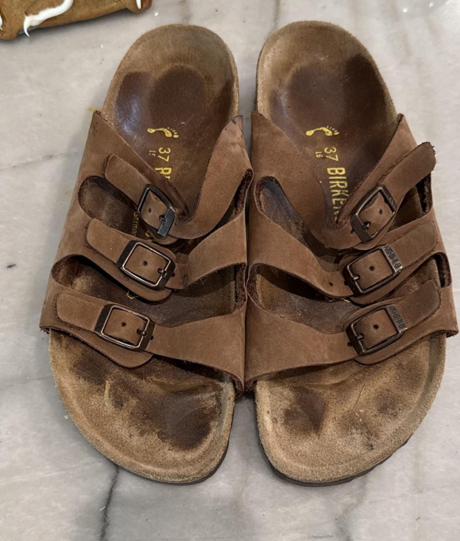 Birkenstock Florida Medium/narrow Biko Flor Size 37  Brown