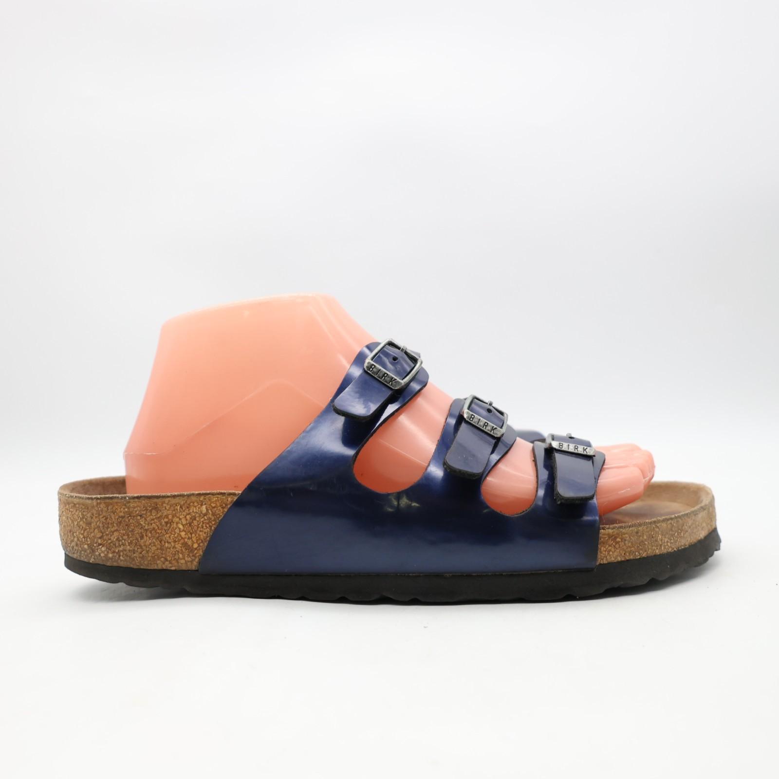 Birkenstock Florida Women’s EU 39 US 8 Footwear Birko-Flor Leather Sandals