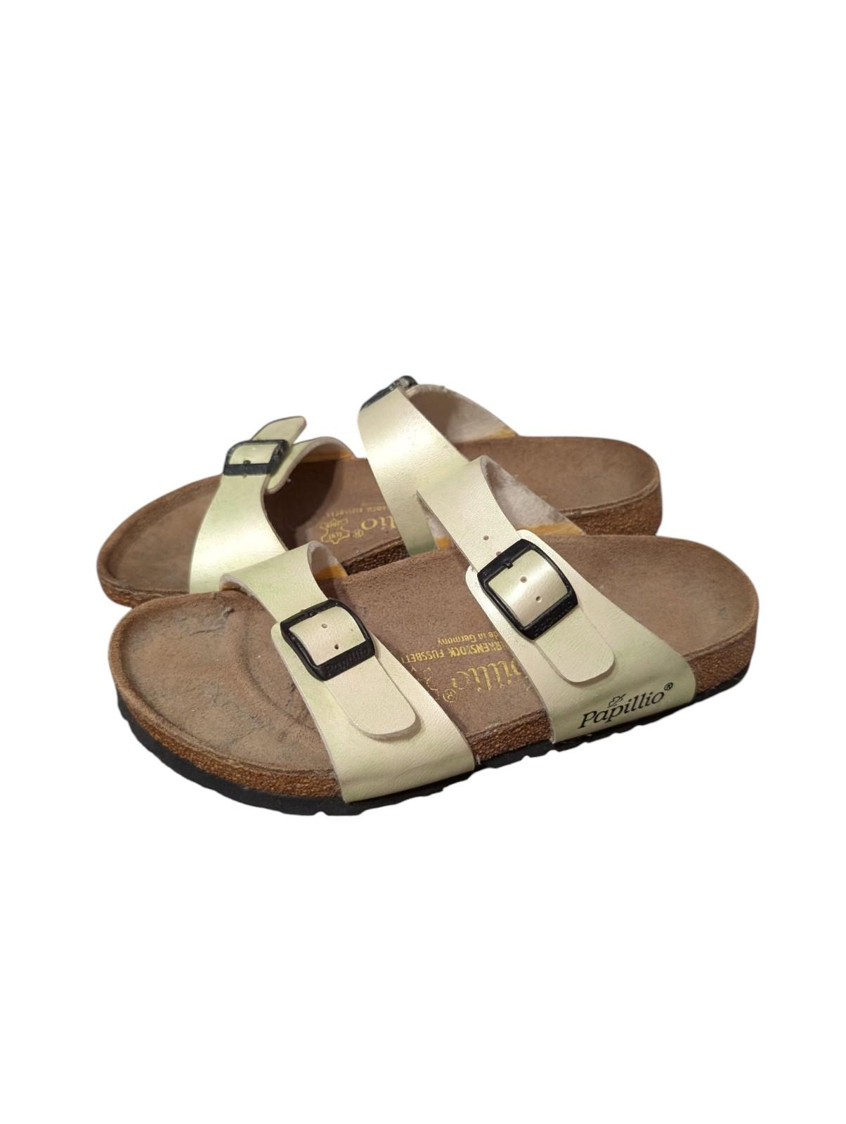 Birkenstock Papillio Size 37 Women’s 6 Slides Yellow Green