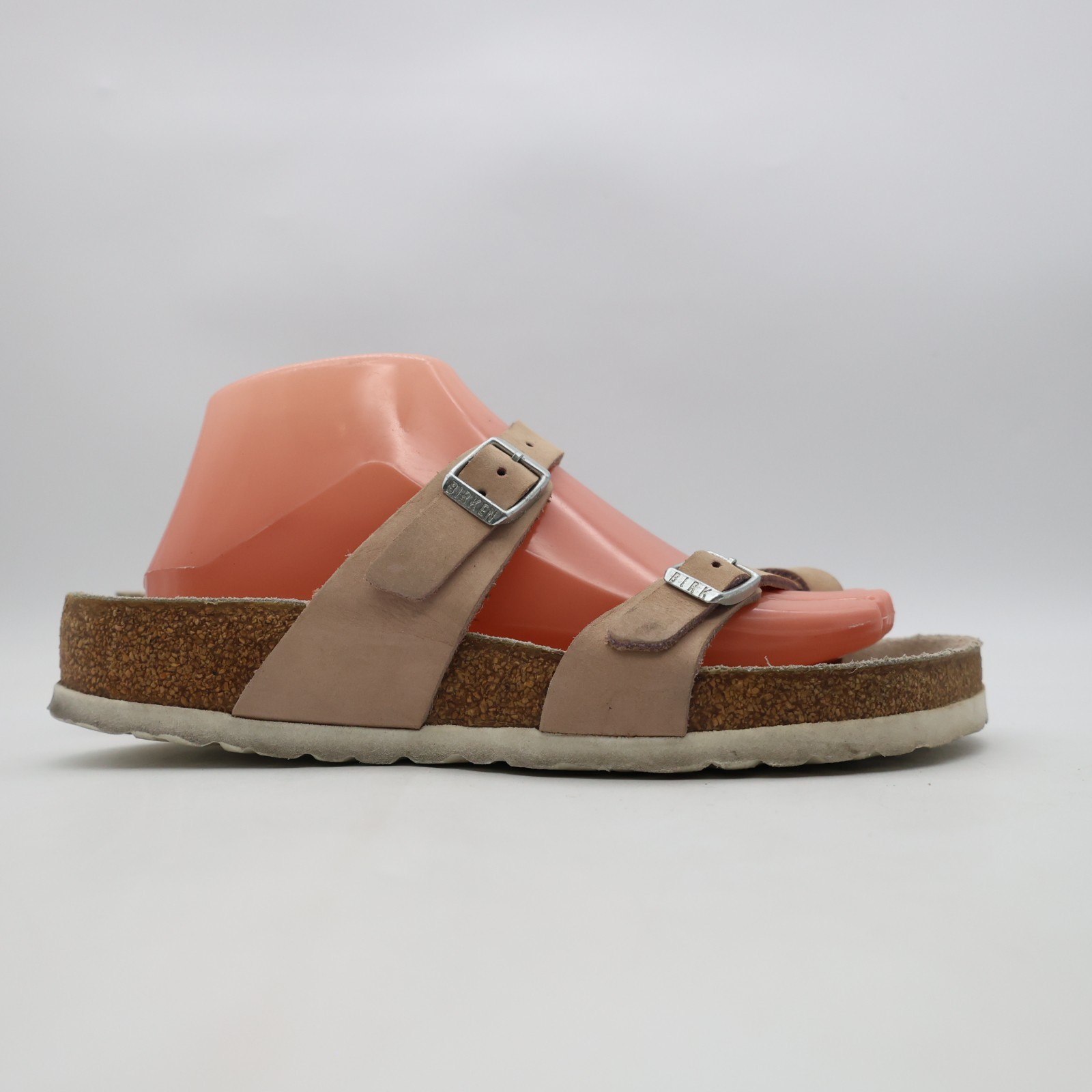 Birkenstock Mayari Women’s EU 39 US 8 Beige Leather Sandals