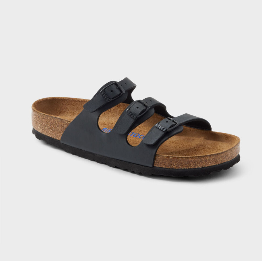 🔥Hot Sale! Birkenstock Florida 39 M Women’s Sandals Black –Classic Arch Support