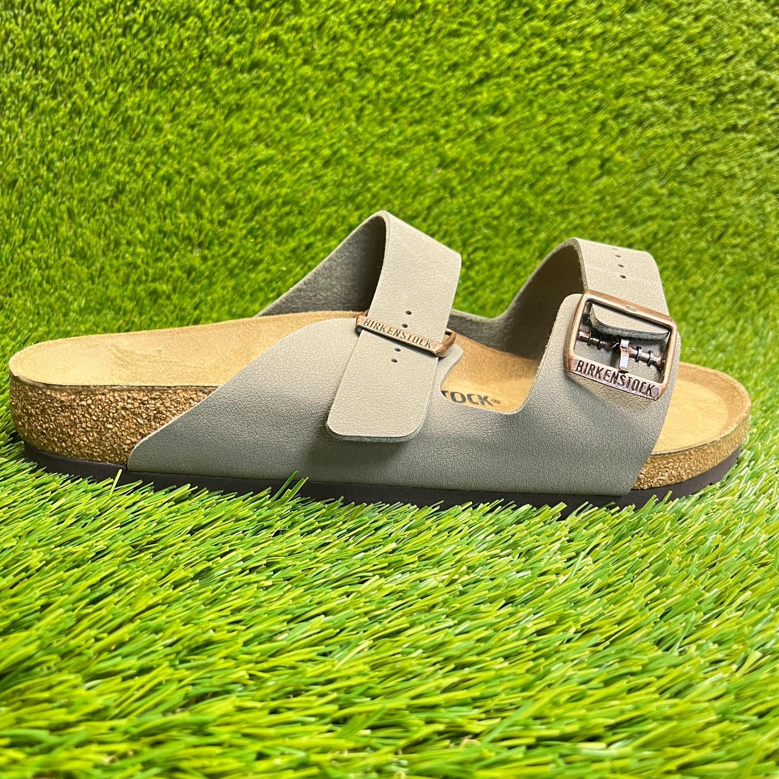 Birkenstock Arizona Birko-Flor Mens Size 11 Gray Walking Beach Outdoor Sandals