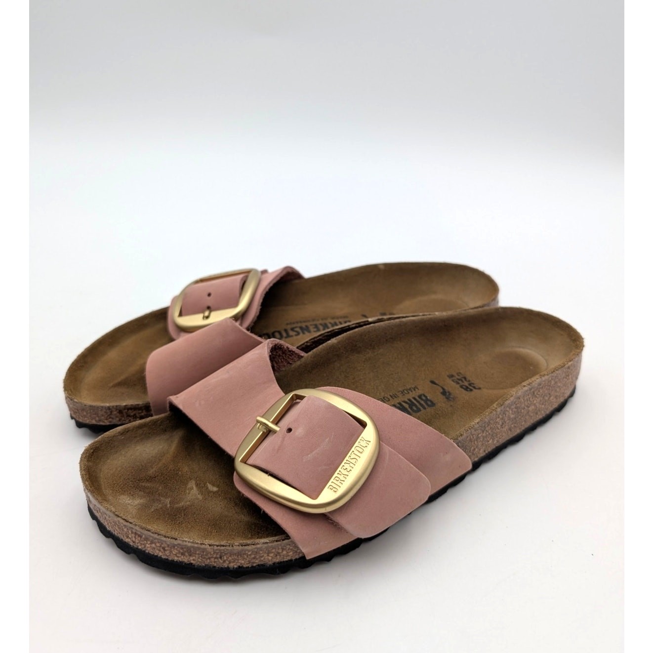 Birkenstock Madrid Big Buckle Sandals Unisex Old Rose Size US W7/M5 EU38