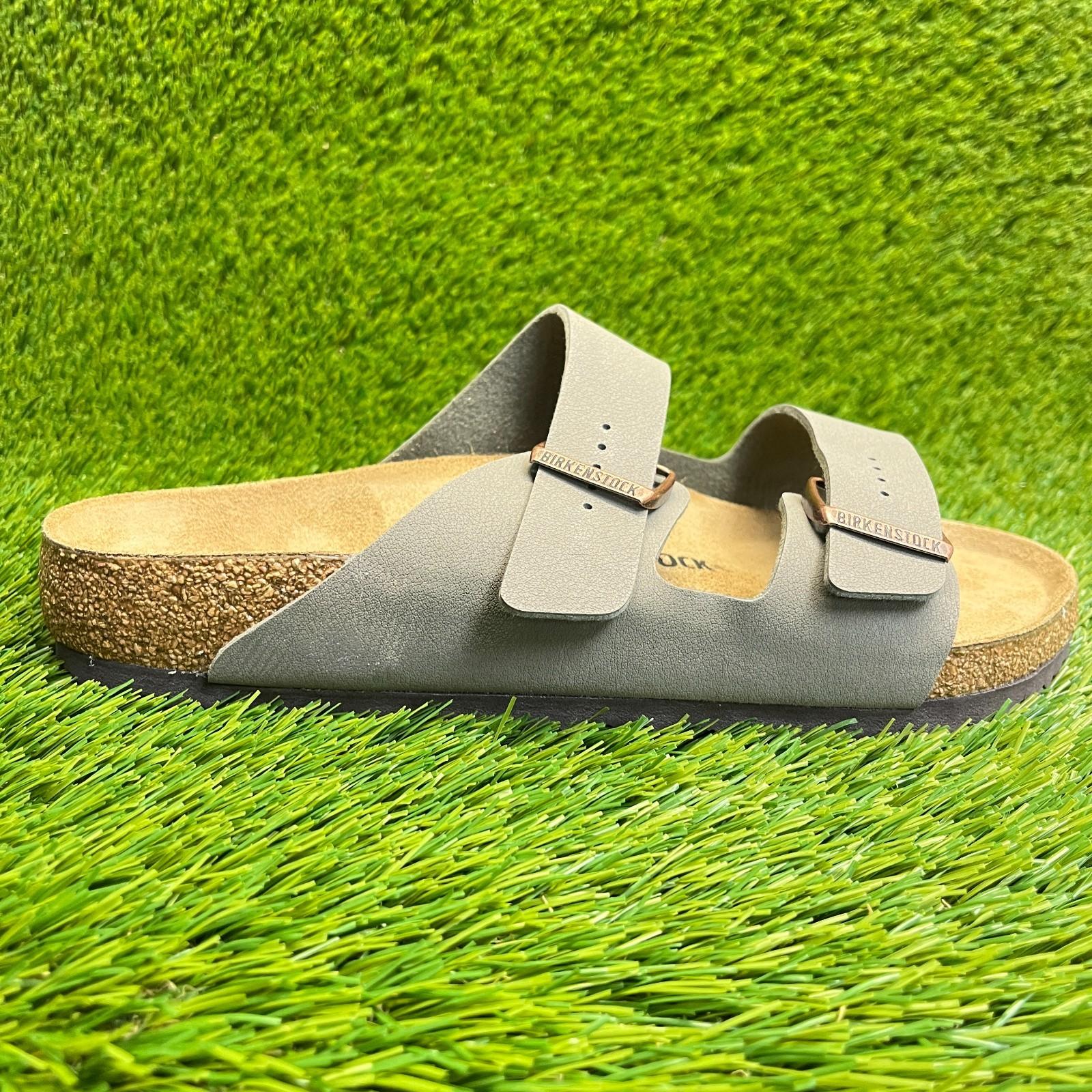 Birkenstock Arizona Birko-Flor Mens Size 11 Walking Gray Beach Outdoor Sandals