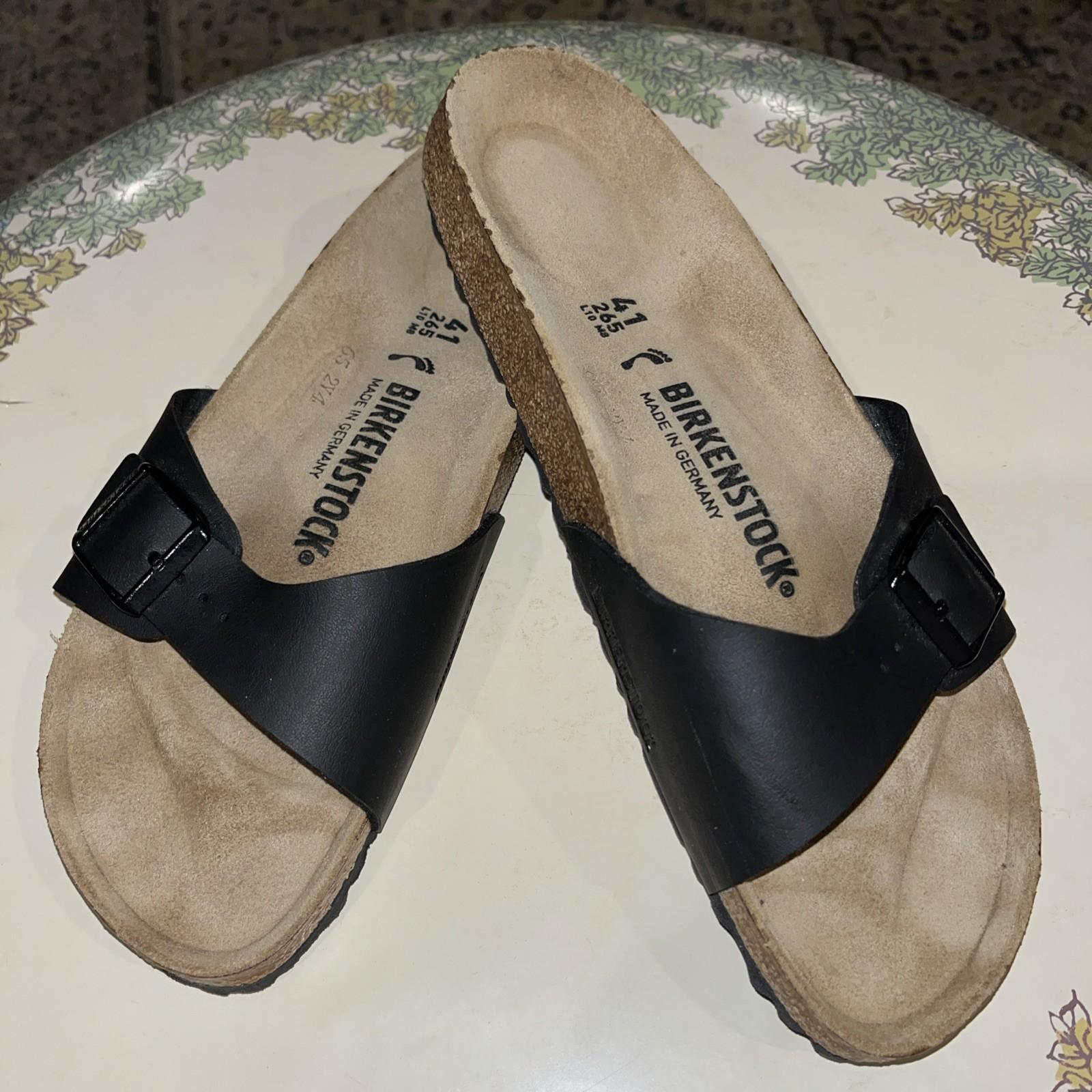 Birkenstock Madrid Black W10, M8